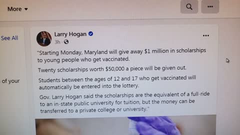 Marylanders Sound Off Against Vaccine Scholarships