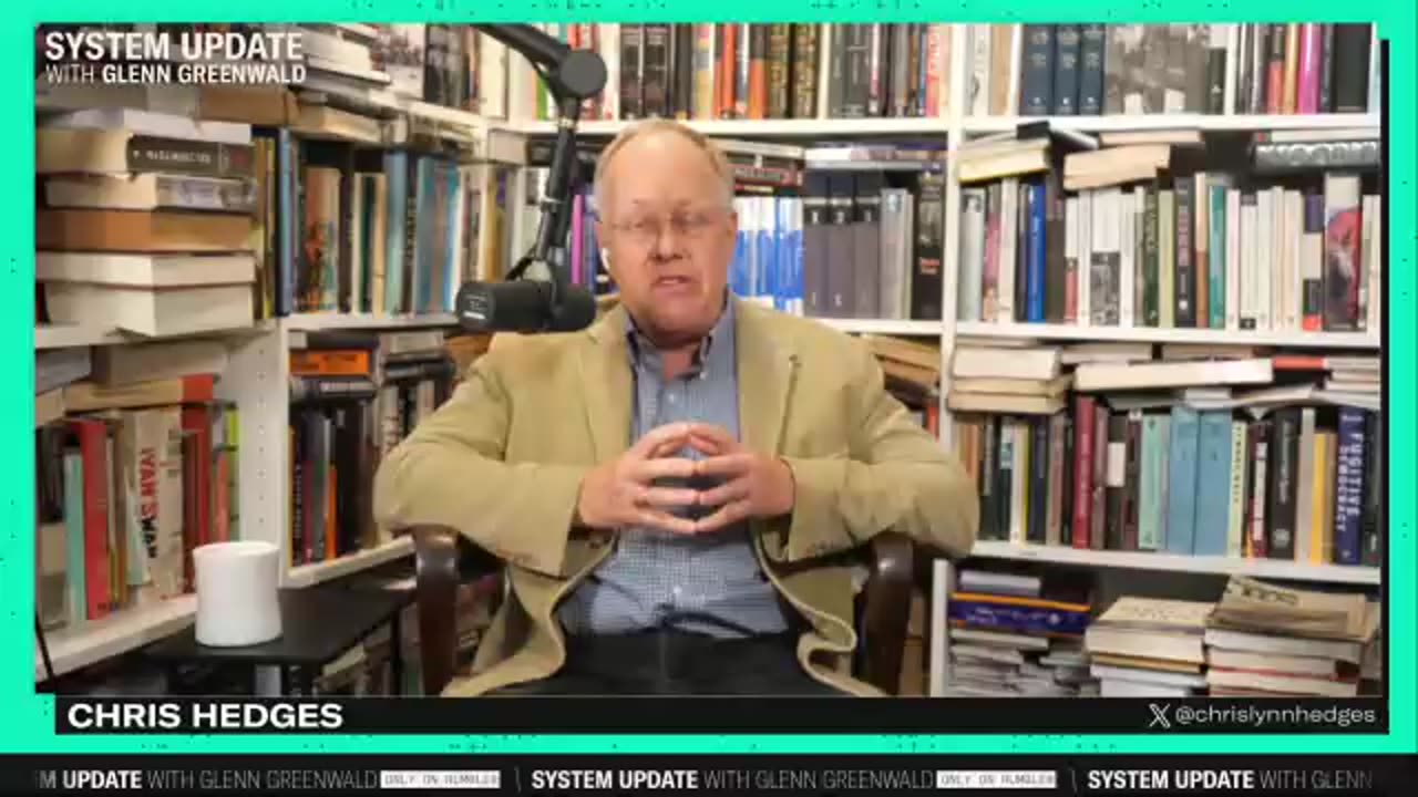 Journalist Chris Hedges on Media, Terror, Gaza, and More - SYSTEM UPDATE #338