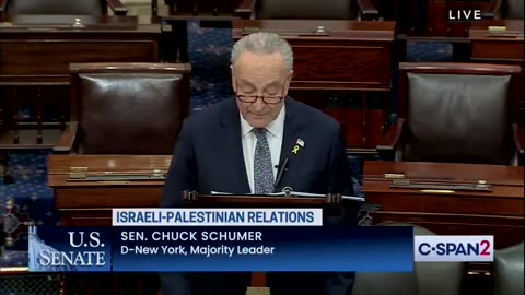 Schumer wants Netanyahu out: