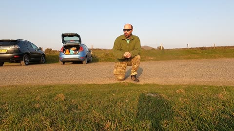 Intro to a speedlapse. Sorting out hiking bag.