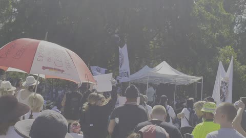 Thousands gather @ Brisbane to Rise for Peace, Freedom & Human Rights