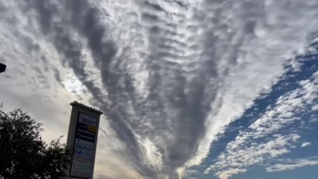Unusual skies in Texas unbelievable