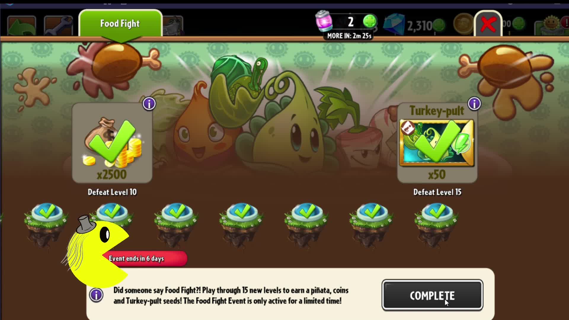 Plants vs Zombies 2 - Food Fight - November 2021