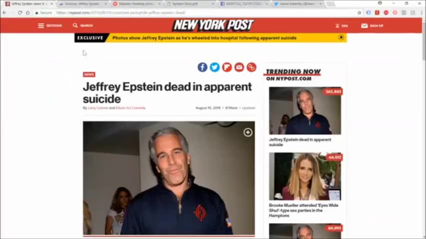 Is Jeffrey Epstein Still Alive? A Look At Some Possible Evidence