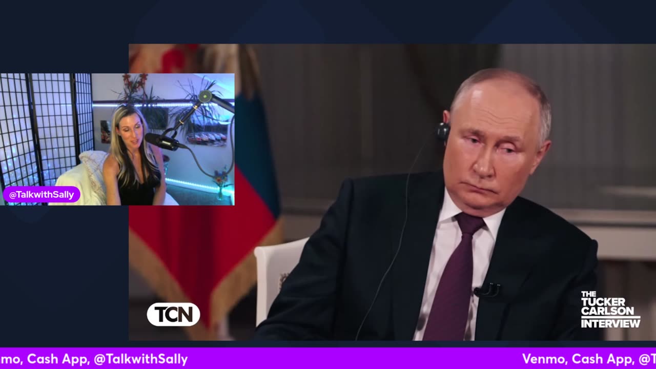 Tucker/Putin Interview live Reaction