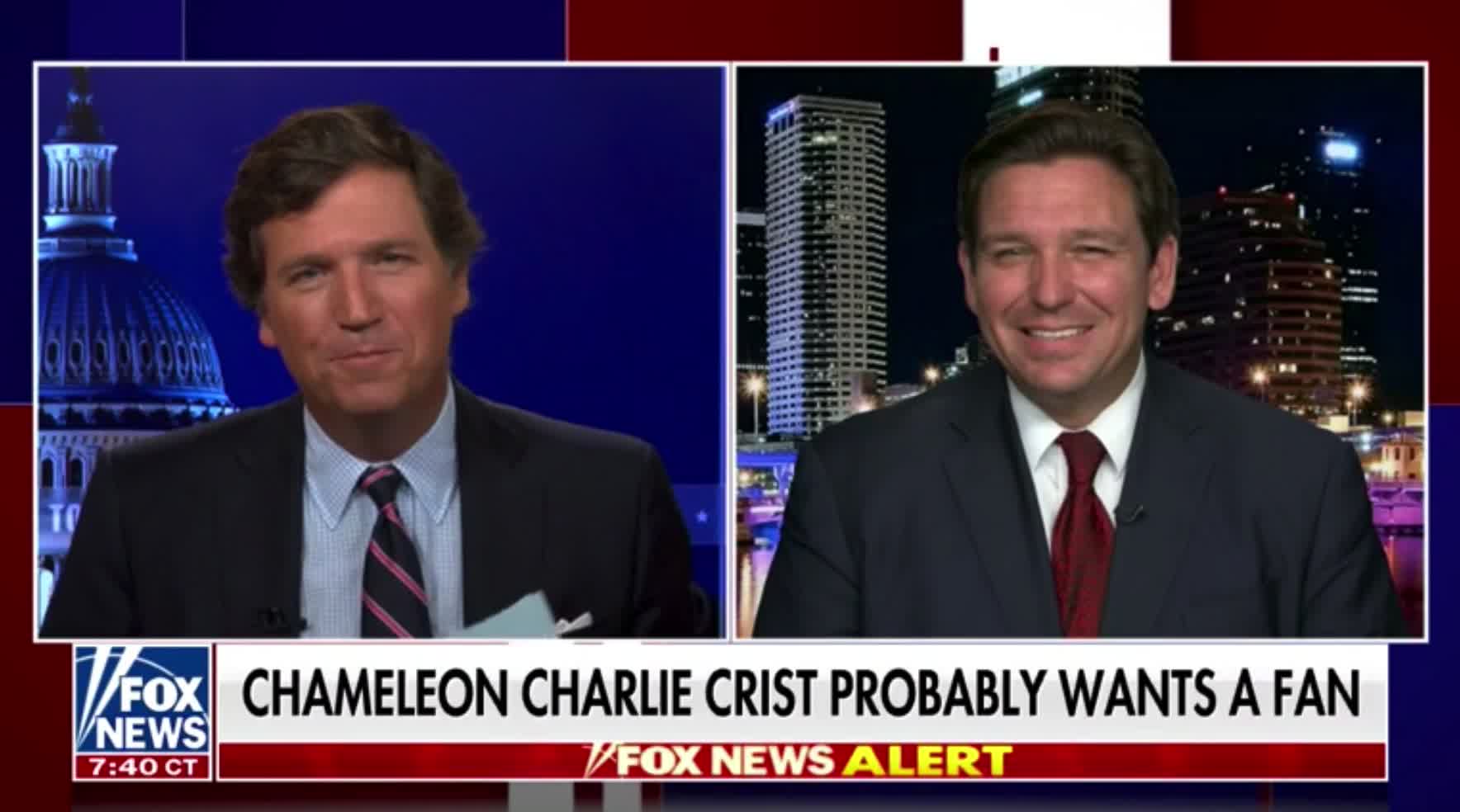 Gov. Ron DeSantis responds to Charlie Crist's "I don't want your vote" comment