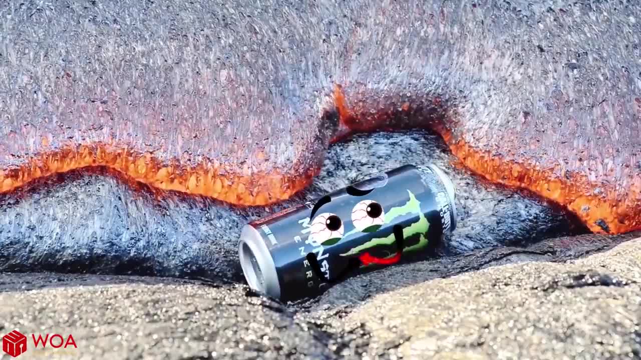 Experiment: Lava vs Coca-Cola | Lava Destroying Everything and Volcano Eruption Power - Woa Doodles