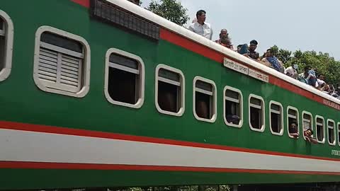 Bangladeshi Train jurnney