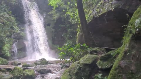 Hidden water falls at sundarijal