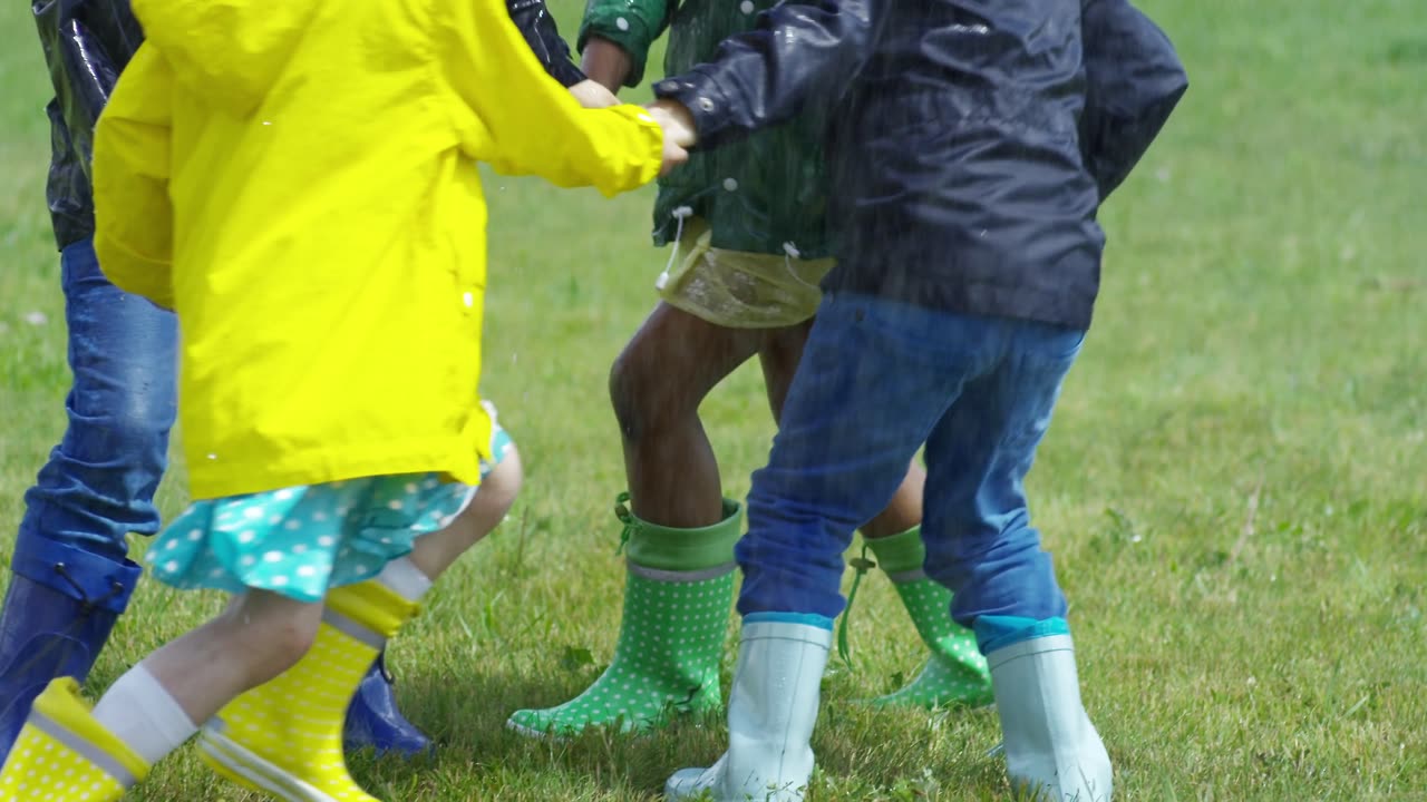 children playing