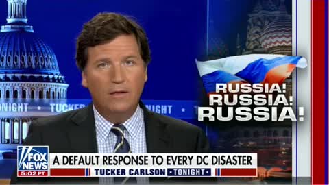 Tucker Blaming Russia became a useful political tool #shorts #shortsvideo #shortsfeed