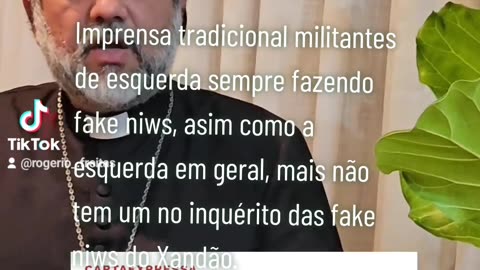 Padre Kelmon se defende das fake niws da imprensa.