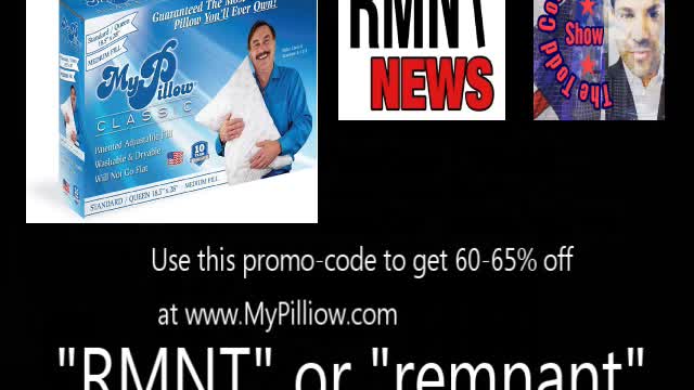 MyPillow CEO Mike Lindell on the Todd Coconato Show "The Remnant"