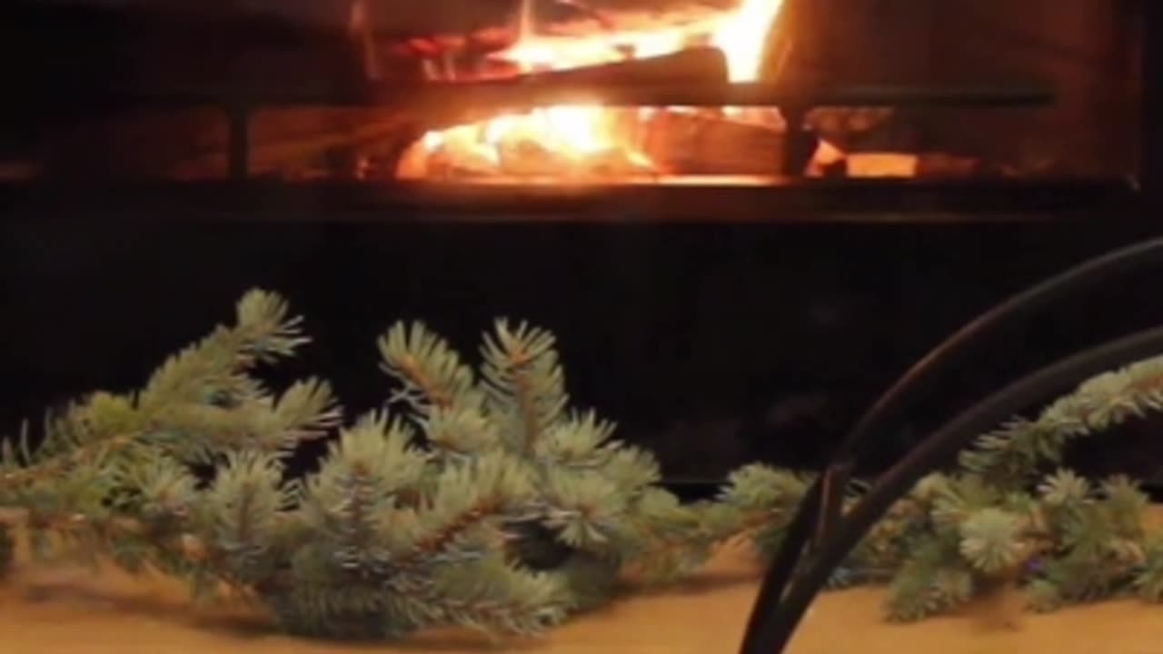 Cozy Up with Crackling Fireplace Ambience 🔥🪵