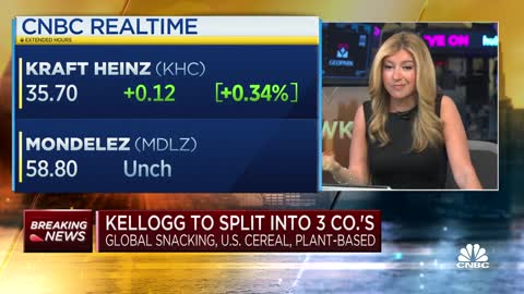 Kellogg Is going to split in three private companies