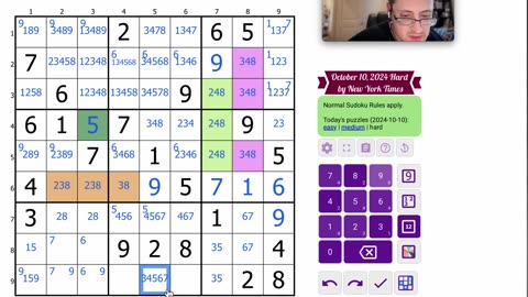 Sudoku 2024 10 10 hard