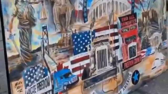 More of the People's Convoy in California