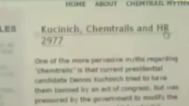 Chemtrails Are Back!