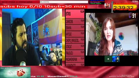 Ana Maria Oliva en Twitch 01-04-2022