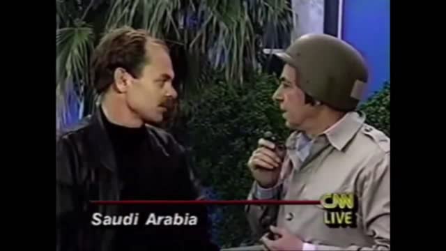 CNN faking Gulf war footage