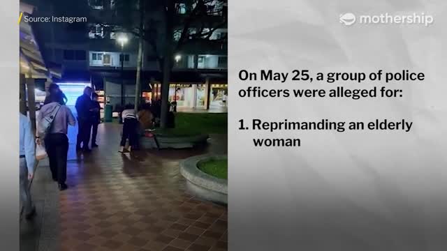 How did Inspector Jeff Lim react to the accusation incident