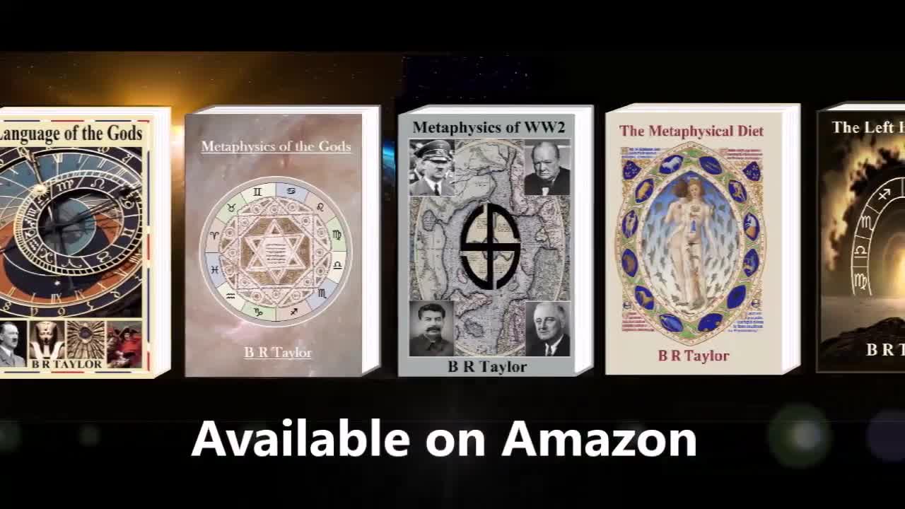 기업 로고의 사탄 상징.