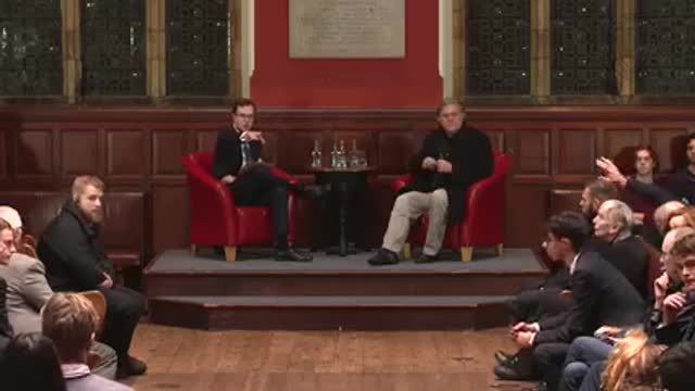 Steve Bannon - Full Address and Q&A - Oxford Union