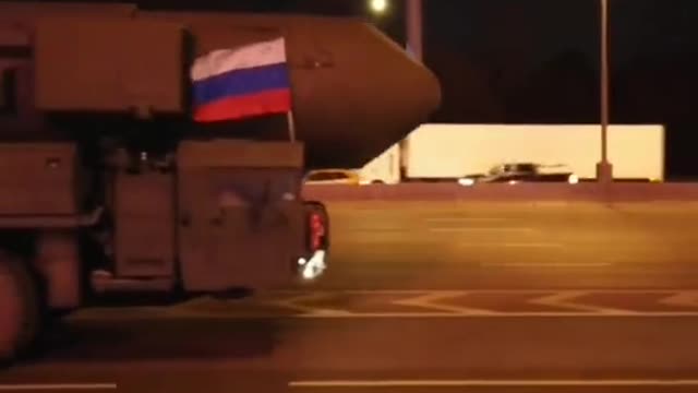 Russian ballistic missiles sent in near Moscow.