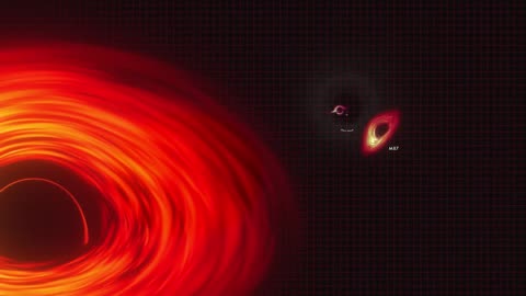 NASA Animation Sizes Up the Biggest Black Holes