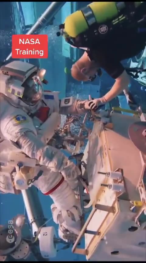NASA astronauts traning under Water #mars #nasa #sunrise #nasaupdates #shorts #unitedstates