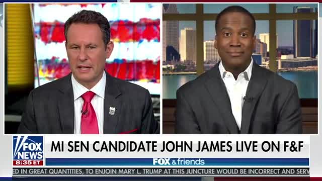 John James on Fox and Friends