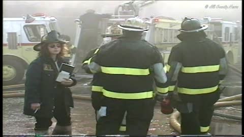 Newark Commercial Building Fire 1990