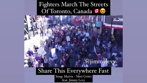 Jimmy Levvi march against Covid rules