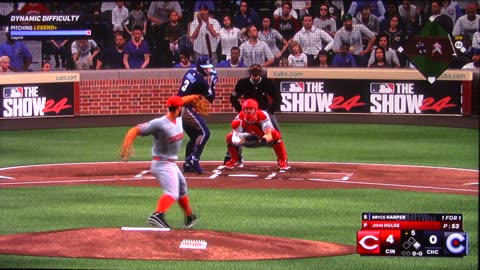 MLB The Show: Cincinnati Reds vs Chicago Cubs (S5 G160)