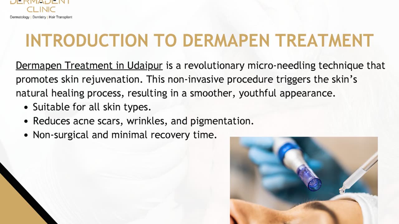 Discover Youthful Skin with Dermapen Treatment at Dermadent Clinic