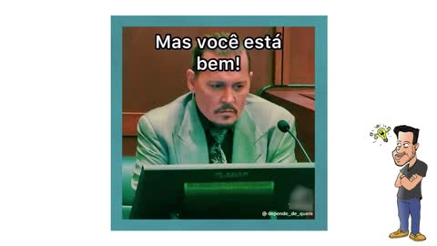 AÚDIO QUE A DEFESA DE JOHNNY DEPP APRESENTOU NO TRIBUNAL