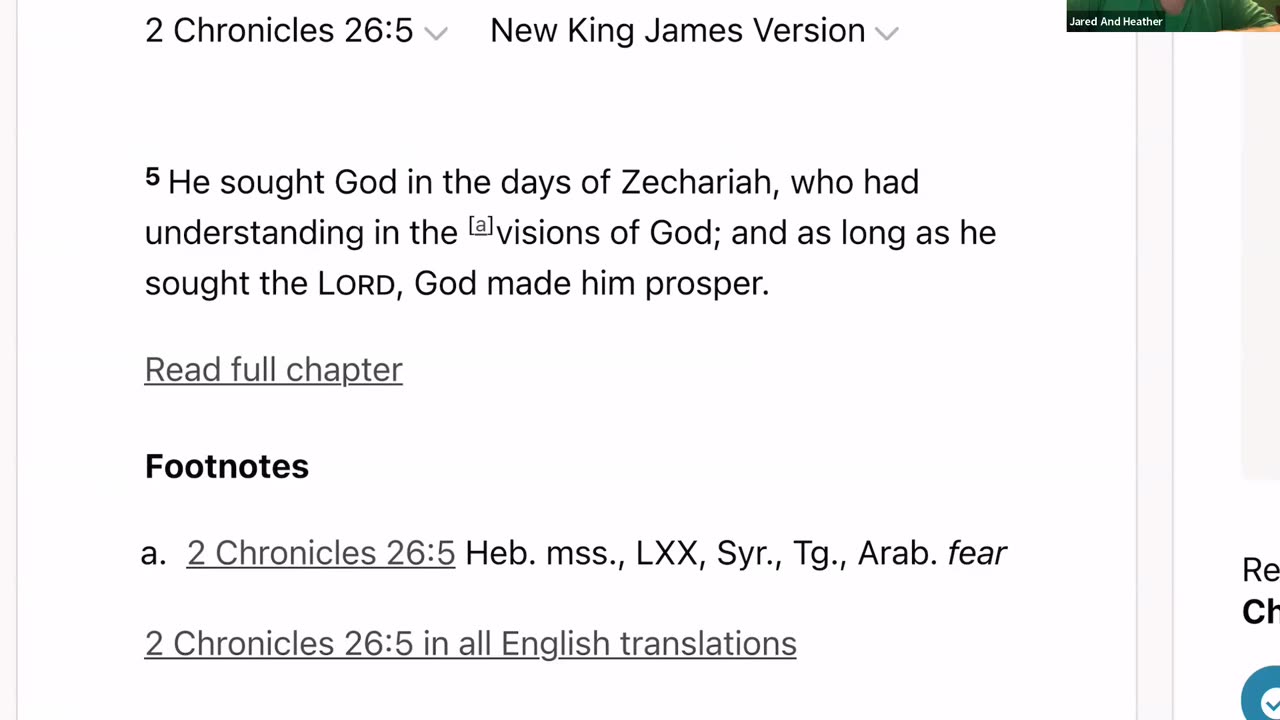 DAY 71: "THE KEY TO PROSPERITY" (2 Chronicles 31:21) "The Key is our Relationship with the Lord"