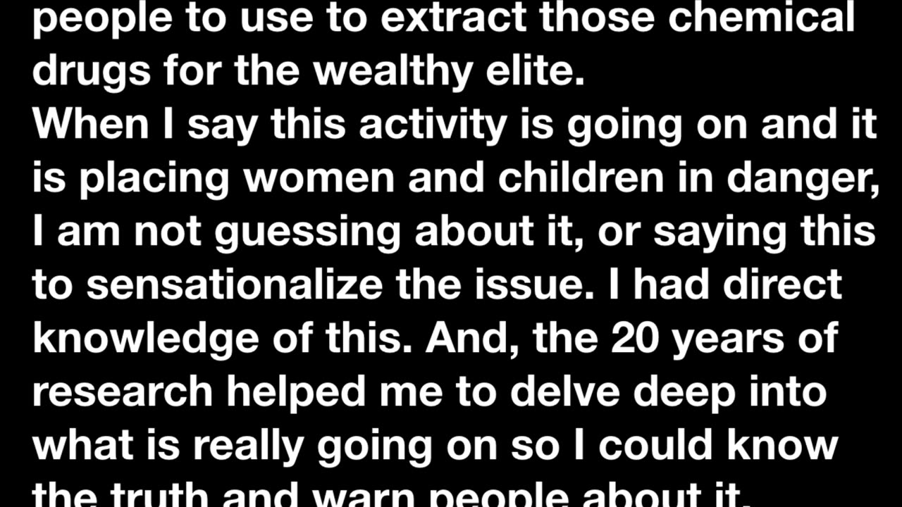 Each Child "Detainee" Produces $5 Million a Year in Adrenochrome harvesting