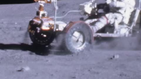 In 1971 NASA put a car on The Moon##