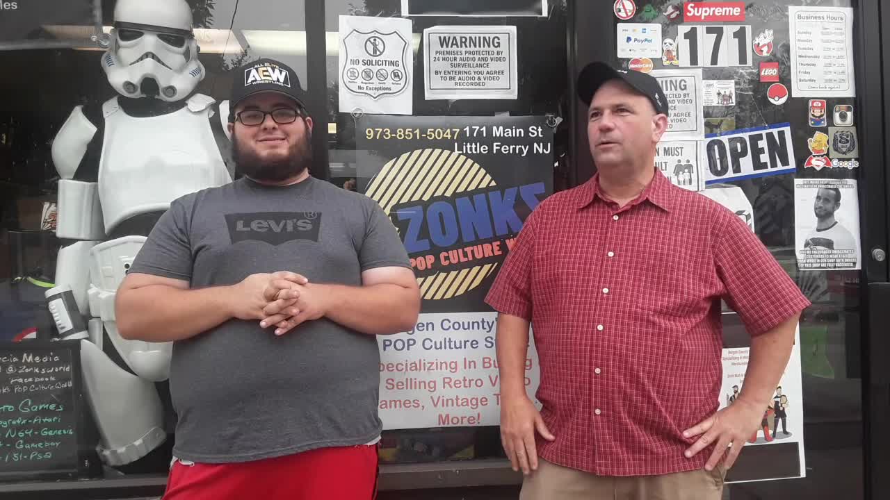 Me and AJ trying to make a Promotional Video for the Bargain Barons on Youtube