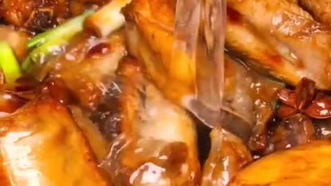 Braise in soy sauce sparerib