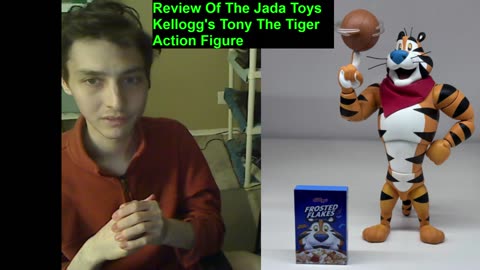 Review Of The Jada Toys Kellogg's Tony The Tiger Action Figure (Cereal Mascot Action Figure)