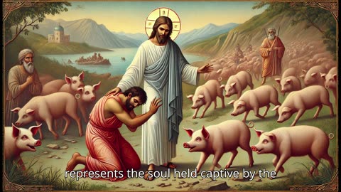 Jesus Heals the Demon-Possessed Man