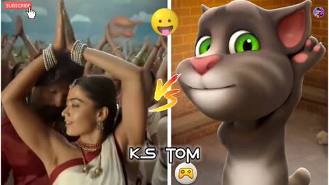Tom talking pushpa movie dailog