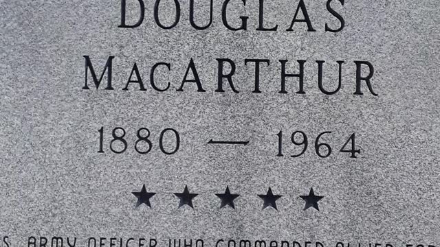 General Douglas MacArthur and our present enemy the CCP of China.