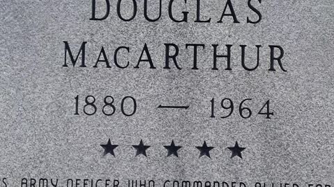 General Douglas MacArthur and our present enemy the CCP of China.