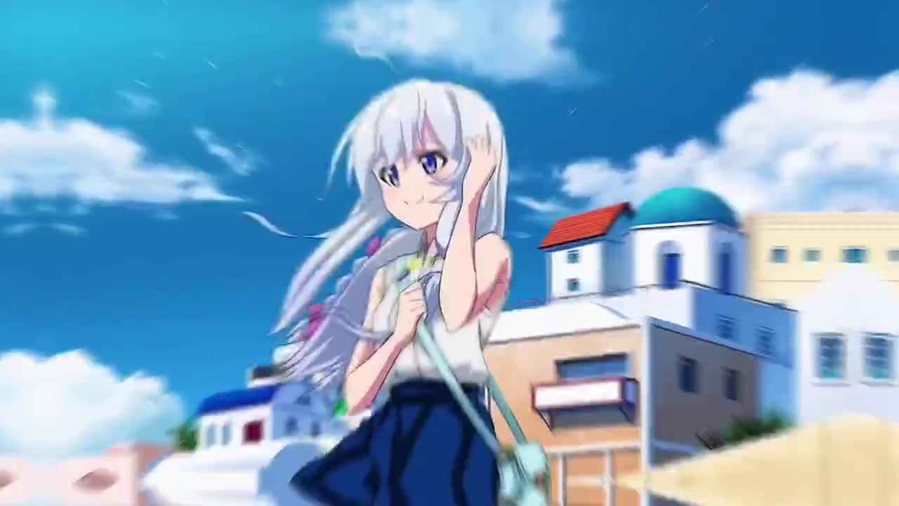 Beautiful heroine in many anime
