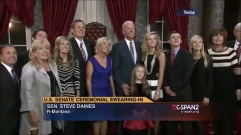 Joe Biden Appear To Squeeze 8 Year Old Girls Chest On Camera