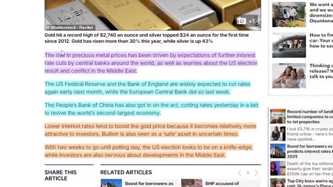 IT'S GAME OVER! Gerald Celente's Shocking New Predictions for Gold & Silver in Q4!