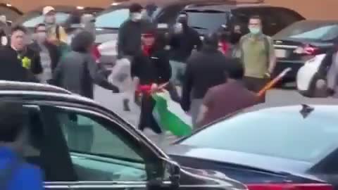 Anti-Semitic Group ATTACKS Jewish People in Toronto Streets